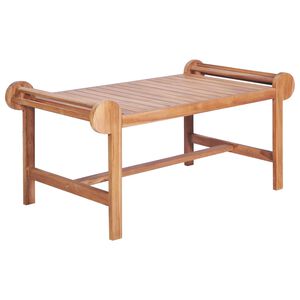 vidaXL Garden Table | Teak | Solid Teak | Medium | Durable | Coffee Table
