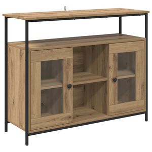 vidaXL Sideboard Artisan Oak 100 x 35 x 80 cm Engineered Wood