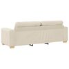 vidaXL Sofa 2 pcs Beige Linen