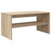 vidaXL TV Cabinet Sonoma Oak 80x40x40 cm Engineered Wood