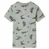 Kids' T-shirt Light Khaki Melange 140