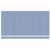 vidaXL Awning Replacement Fabric Blue and White 380 x 195 cm Polyester