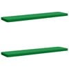 vidaXL 2-Piece Bench Cushions VUGHT 2 pcs 100% Polyester Green