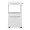 Finori Rolling Storage Cabinet Palma 35A White