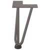 vidaXL Hairpin Legs for Coffee Table 4 pcs Natural Steel 20 cm Solid Steel