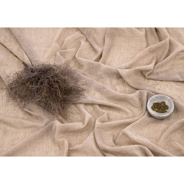 Venture Home Curtain Elena 240x135 cm Polyester Light Beige