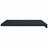 vidaXL Window Sill Anthracite with Wood Grain 80 x 50 x 4.5 cm PVC