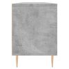 vidaXL TV Cabinet Concrete Grey 150x30x44.5 cm Engineered Wood