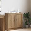 vidaXL Book Cabinet Artisan Oak 82.5x30.5x80 cm Engineered Wood