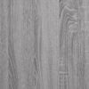 vidaXL Wardrobe Grey Sonoma 82.5x51.5x180 cm Engineered Wood