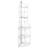 Corner Plant Rack White