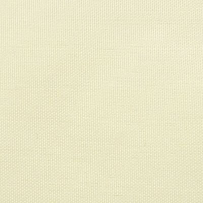 vidaXL Sunshade Sail Oxford Fabric Rectangular 3x5 m Cream