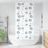 vidaXL Shower Roller Blind with Cassette 90x240 cm Fabric Width 86 cm