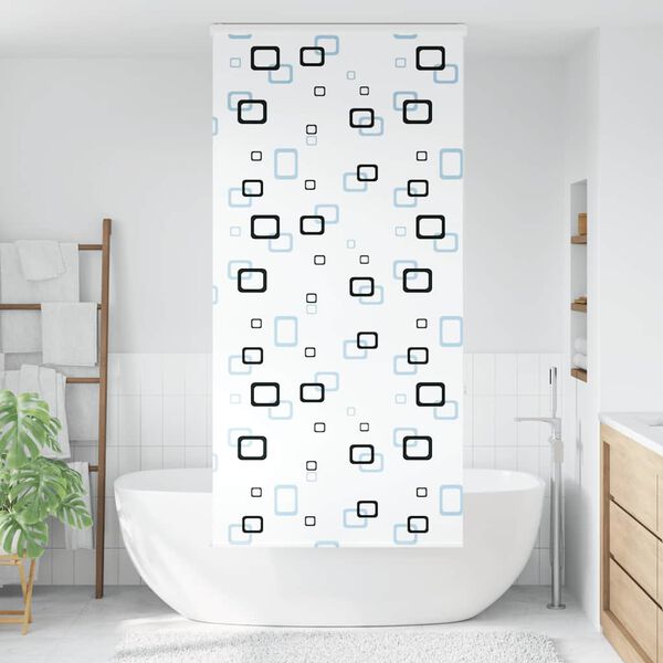 vidaXL Shower Roller Blind with Cassette 90x240 cm Fabric Width 86 cm