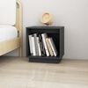 vidaXL Bedside Cabinets 2 pcs Grey 40x30x40 cm Solid Wood Pine