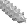 vidaXL Wood Screws 12 pcs Silver M6 x 70 mm Steel