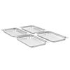 vidaXL Gastronorm Containers 4 pcs GN 1/1 40 mm Stainless Steel