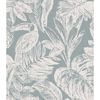 DUTCH WALLCOVERINGS Wallpaper Rebecca Grey and White