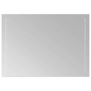 vidaXL LED Bathroom Mirror Transparent 70 x 50 cm Tempered Glass