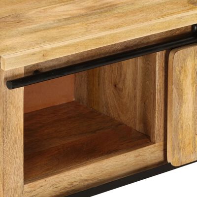 vidaXL TV Cabinet 90x35x40 cm Solid Mango Wood