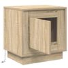 vidaXL Bedside Cabinet Sonoma Oak 44 x 34.5 x 45 cm Engineered Wood