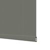 vidaXL Roller Blind Blackout Grey 145x210 cm Fabric Width 141.6 cm Polyester