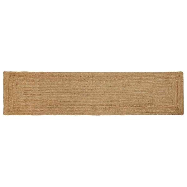 vidaXL Area Rug Beige 60 x 250 cm Jute