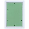 vidaXL Access Panel Green and Silver 25 x 35 cm