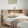 vidaXL Headboard with Storage 140 cm Solid Wood Pine