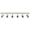 vidaXL Ceiling Spotlight Nickel 73 x 6.5 x 11.5 cm Metal