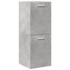 vidaXL 4 Piece Bathroom Furniture Set Concrete Grey Engineered Wood
