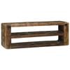 vidaXL TV Cabinet Multicolour 100 x 32 x 36 cm Solid Reclaim wood