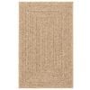 vidaXL Rug ZIZUR 240x340 cm Jute Look Indoor and Outdoor