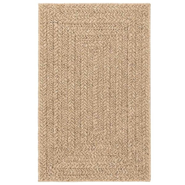 vidaXL Rug ZIZUR 240x340 cm Jute Look Indoor and Outdoor