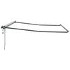 vidaXL Awning Frame Manual Anthracite 500 x 300 cm Aluminium