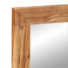vidaXL Bathroom Mirror brown 50 x 70 x 3 cm Solid Acacia wood