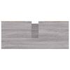 vidaXL Bathroom Cabinet Grey Sonoma 80x33x60 cm Engineered Wood