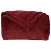 vidaXL Throw Blankets 6 pcs Bordeaux Red 220 x 240 cm Fleece