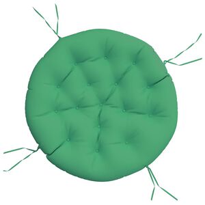 vidaXL Round Cushion Green &Oslash; 100 x11 cm Oxford Fabric