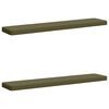 vidaXL 2-Piece Bench Cushions VUGHT 2 pcs 100% Polyester Olive Green