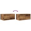vidaXL TV Cabinet Old Wood 60x31x25.5 cm Engineered Wood