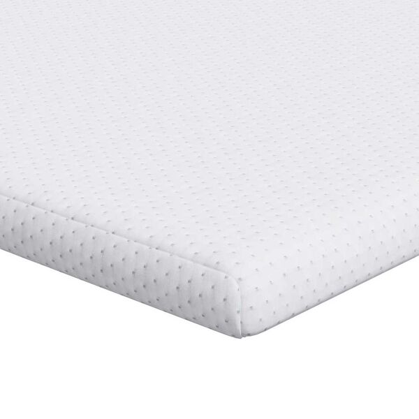 vidaXL Mattress Pads White 70 x 200 cm 100% polyester jacquard fabric