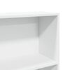 vidaXL Bookcase White 80x24x176 cm Engineered Wood