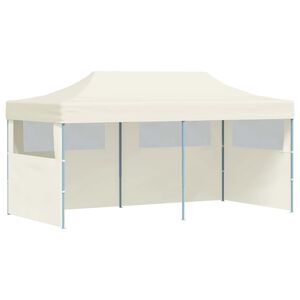vidaXL Party Tent 291 x 580 x 315 cm Cream Oxford Fabric