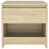 vidaXL Bedside Cabinet Sonoma Oak 40x30x39 cm Engineered Wood