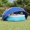 vidaXL Pool Dome Folding Manual Green 405 x 405 x 192 cm