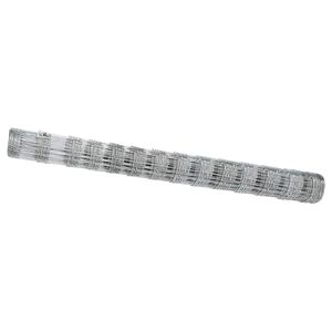 vidaXL Field Fence Silver