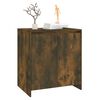 vidaXL Sideboard Smoked Oak 70x41x75 cm Engineered Wood