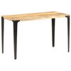 vidaXL Dining Table 120x60x76 cm Solid Mango Wood