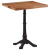 vidaXL Bistro Table 60x60x76 cm Solid Acacia Wood